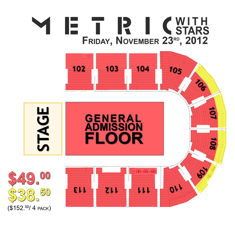 Metric Tour 2012